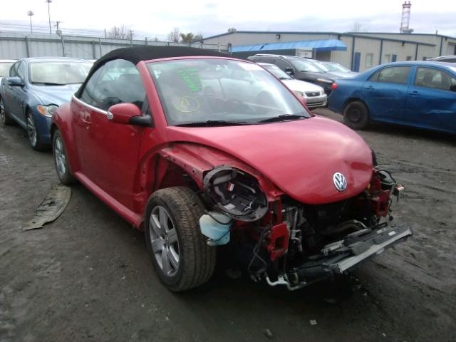 3VWRG31Y77M413630 - 2007 VOLKSWAGEN NEW BEETLE RED photo 1