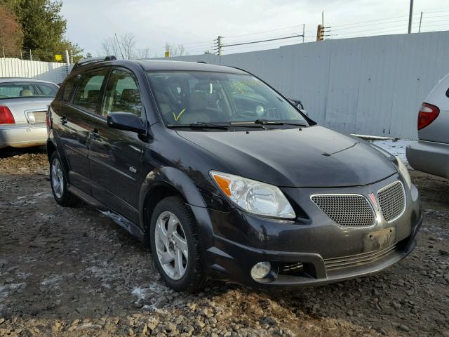 5Y2SL65887Z413503 - 2007 PONTIAC VIBE BLACK photo 1