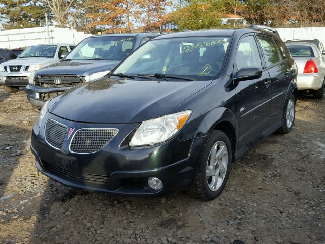 5Y2SL65887Z413503 - 2007 PONTIAC VIBE BLACK photo 2