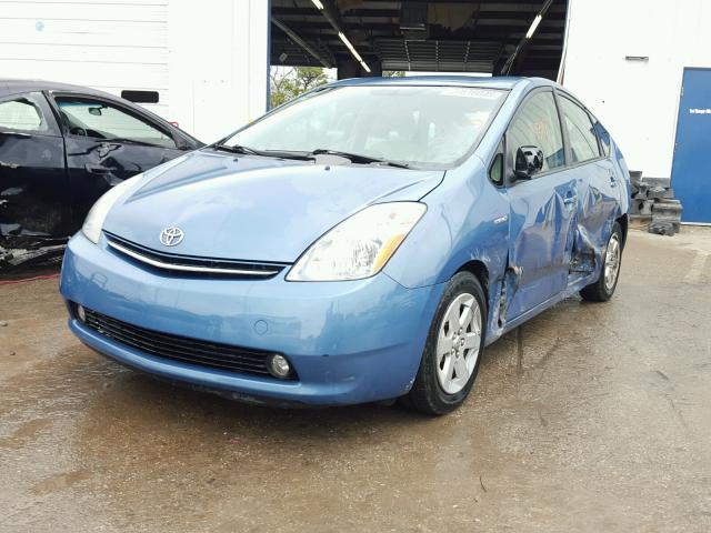 JTDKB20U177681529 - 2007 TOYOTA PRIUS BLUE photo 2