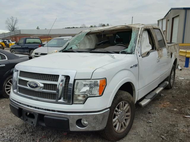 1FTPW12V59FB47498 - 2009 FORD F150 SUPER WHITE photo 2