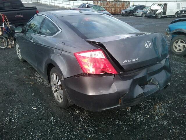 1HGCS12868A015805 - 2008 HONDA ACCORD EXL GRAY photo 3