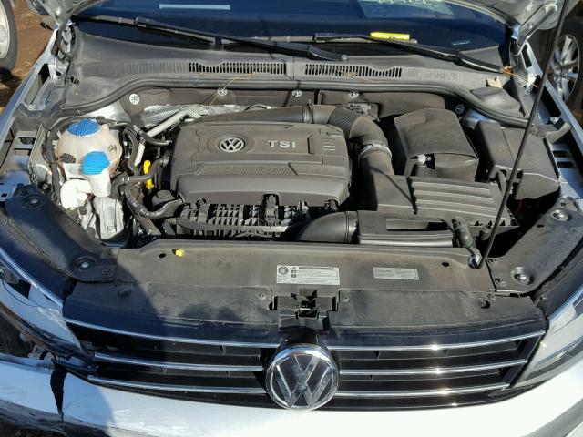 3VWD17AJ9FM242612 - 2015 VOLKSWAGEN JETTA SE SILVER photo 7