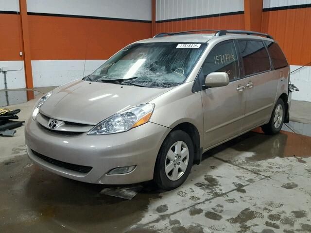 5TDZA23C86S449325 - 2006 TOYOTA SIENNA CE BEIGE photo 2