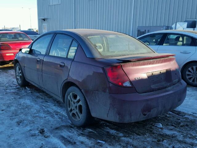 1G8AK52F83Z131331 - 2003 SATURN ION LEVEL 红色 照片 3