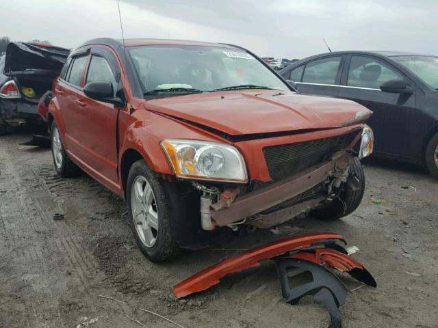 1B3HB48A99D136815 - 2009 DODGE CALIBER SX ORANGE photo 1