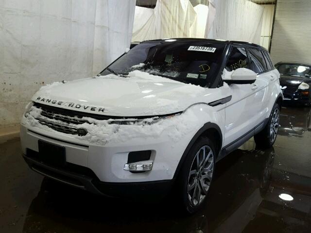 SALVR2BG0EH860869 - 2014 LAND ROVER RANGE ROVE WHITE photo 2