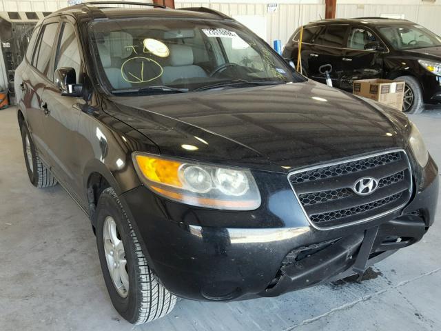 KM8SG13D87U122502 - 2007 HYUNDAI SANTA FE G BLACK photo 1