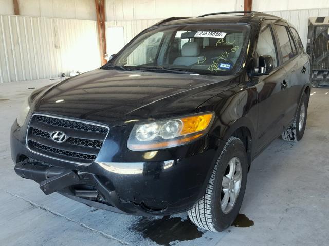 KM8SG13D87U122502 - 2007 HYUNDAI SANTA FE G BLACK photo 2