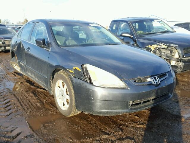 1HGCM66564A013053 - 2004 HONDA ACCORD EX GRAY photo 1