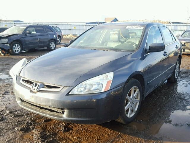 1HGCM66564A013053 - 2004 HONDA ACCORD EX GRAY photo 2