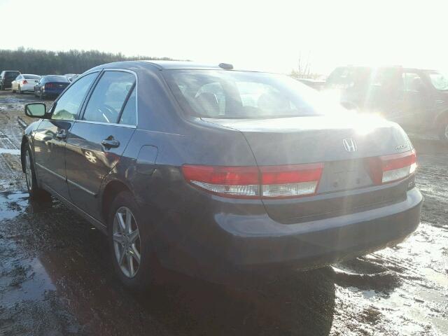 1HGCM66564A013053 - 2004 HONDA ACCORD EX GRAY photo 3