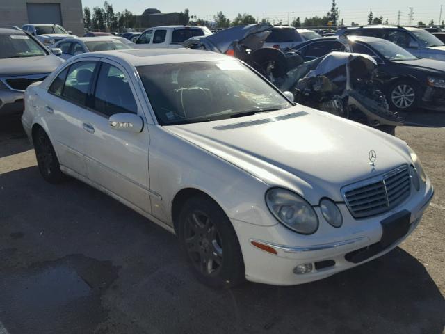 WDBUF65J64A543999 - 2004 MERCEDES-BENZ E 320 WHITE photo 1