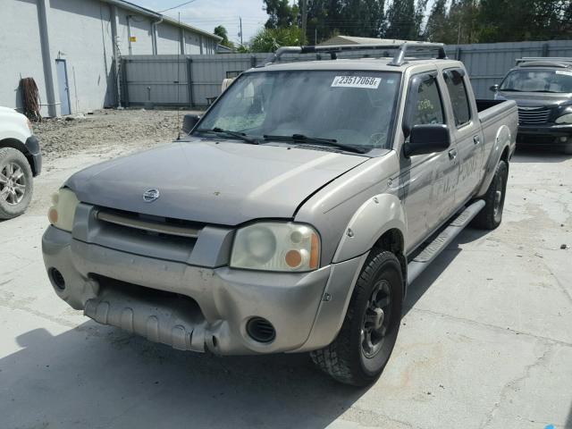 1N6ED29X03C467506 - 2003 NISSAN FRONTIER C TAN photo 2