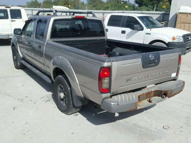 1N6ED29X03C467506 - 2003 NISSAN FRONTIER C TAN photo 3