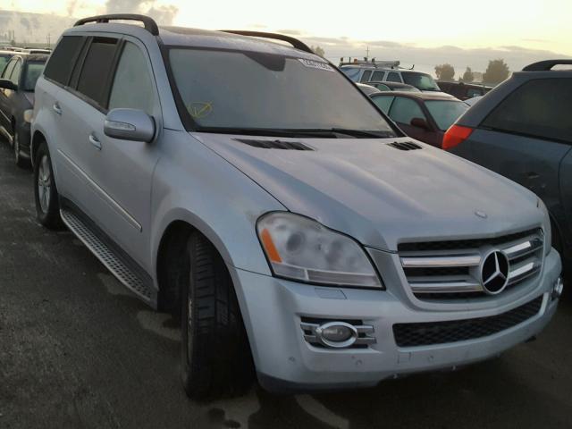 4JGBF71E17A262751 - 2007 MERCEDES-BENZ GL450 4MAT SILVER photo 1