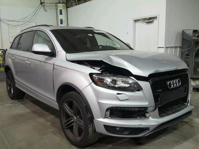 WA1WMAFE8ED009188 - 2014 AUDI Q7 PRESTIG SILVER photo 1