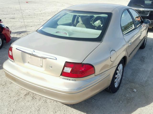 1MEFM50U3YA619260 - 2000 MERCURY SABLE GS GOLD photo 4