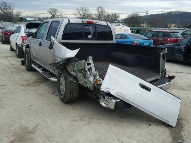 1GCDT136268196113 - 2006 CHEVROLET COLORADO SILVER photo 3