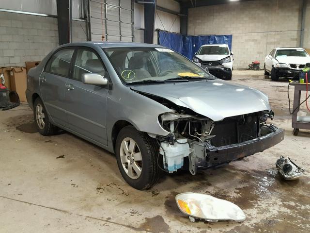 2T1BR32E93C100391 - 2003 TOYOTA COROLLA CE GRAY photo 1