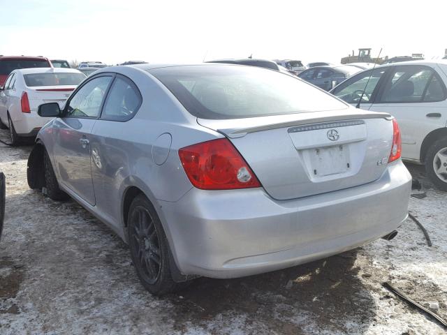 JTKDE167060142038 - 2006 TOYOTA SCION TC SILVER photo 3