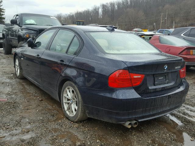 WBAPH7G5XANM48779 - 2010 BMW 328 I BLUE photo 3