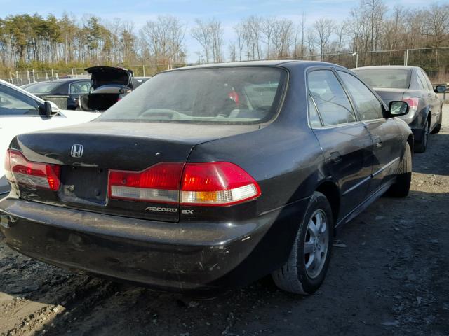 1HGCG56602A144809 - 2002 HONDA ACCORD EX BLACK photo 4