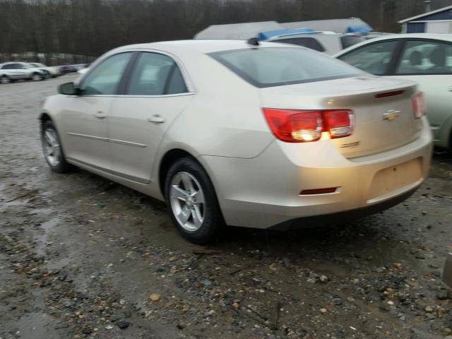 1G11B5SA2DF225369 - 2013 CHEVROLET MALIBU LS ოქროსფერი ფოტო 3