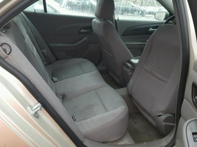 1G11B5SA2DF225369 - 2013 CHEVROLET MALIBU LS ოქროსფერი ფოტო 6