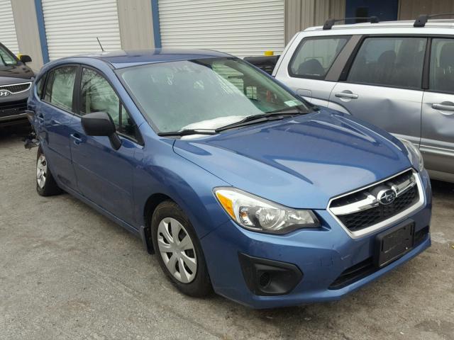 JF1GPAA60E8224810 - 2014 SUBARU IMPREZA BA BLUE photo 1