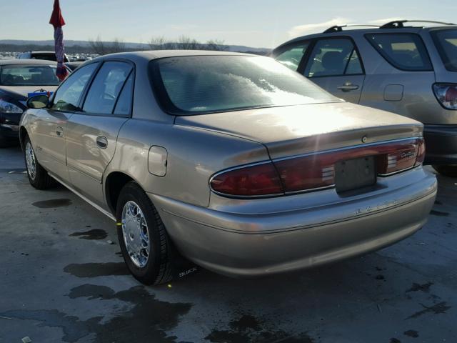 2G4WS52J511139212 - 2001 BUICK CENTURY CU GOLD photo 3