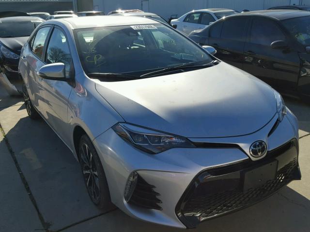 5YFBURHE3HP635247 - 2017 TOYOTA COROLLA L SILVER photo 1