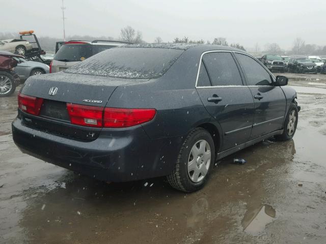 1HGCM56475A163899 - 2005 HONDA ACCORD LX GRAY photo 4