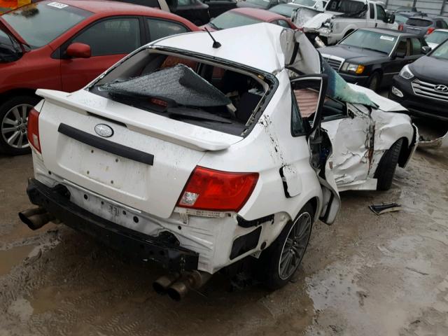 JF1GV7E60BG517949 - 2011 SUBARU IMPREZA WR WHITE photo 4