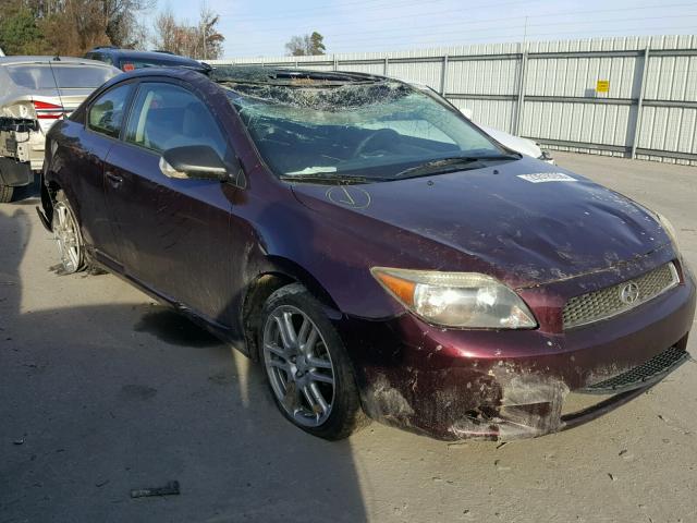 JTKDE177870168130 - 2007 TOYOTA SCION TC BURGUNDY photo 1