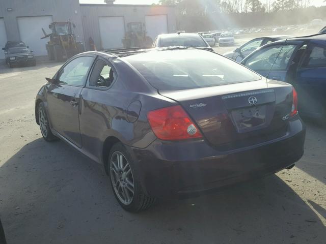 JTKDE177870168130 - 2007 TOYOTA SCION TC 勃艮第红 照片 3