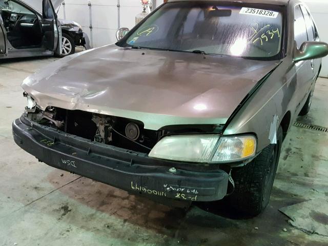 1N4DL01D3WC217534 - 1998 NISSAN ALTIMA XE BROWN photo 9