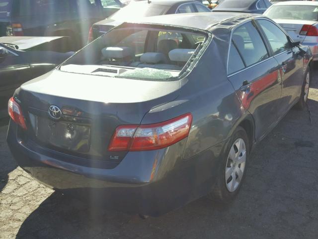 4T4BE46K59R073754 - 2009 TOYOTA CAMRY BASE GRAY photo 4