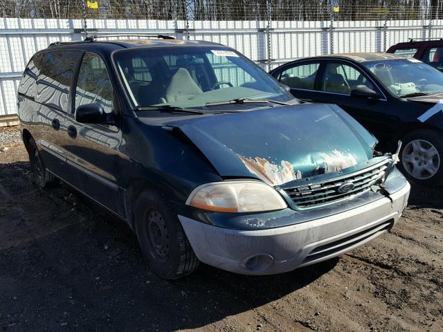 2FMZA51401BA65199 - 2001 FORD WINDSTAR L GREEN photo 1