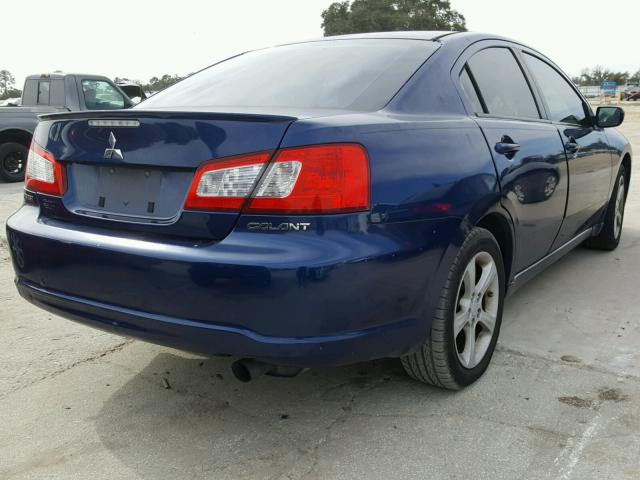 4A3AB36F59E013612 - 2009 MITSUBISHI GALANT ES BLUE photo 4