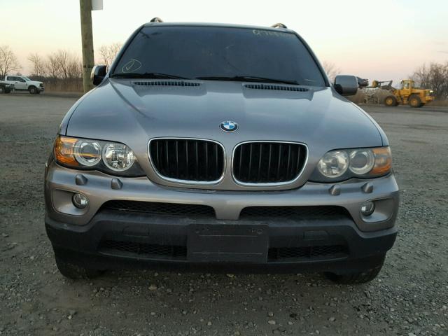 5UXFA13506LY46395 - 2006 BMW X5 3.0I GRAY photo 10