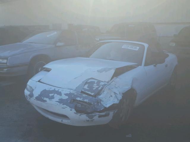 JM1NA3512L0113233 - 1990 MAZDA MX-5 MIATA WHITE photo 2