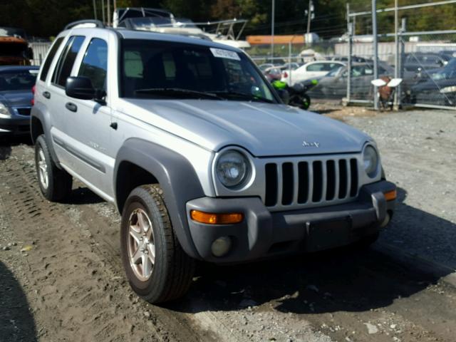 1J4GL48K23W650270 - 2003 JEEP LIBERTY SP SILVER photo 1