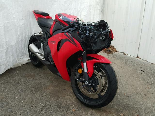 JH2SC59068M001701 - 2008 HONDA CBR1000 RR RED photo 1