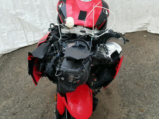 JH2SC59068M001701 - 2008 HONDA CBR1000 RR RED photo 9