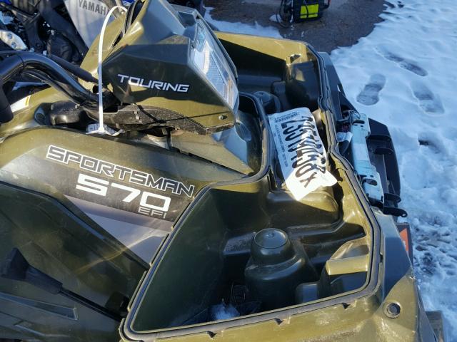 4XASDA579GA597055 - 2016 POLARIS SPORTSMAN 绿色 照片 9