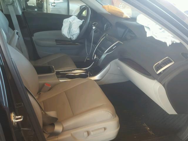 19UUB2F5XFA003714 - 2015 ACURA TLX TECH GRAY photo 5