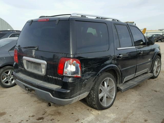 5LMFU28R63LJ09667 - 2003 LINCOLN NAVIGATOR BLACK photo 4