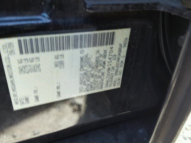 1N4AL21EX9N554704 - 2009 NISSAN ALTIMA 2.5 BLACK photo 10