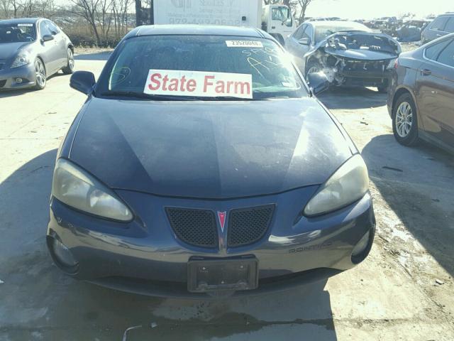 2G2WP552681126462 - 2008 PONTIAC GRAND PRIX GRAY photo 9